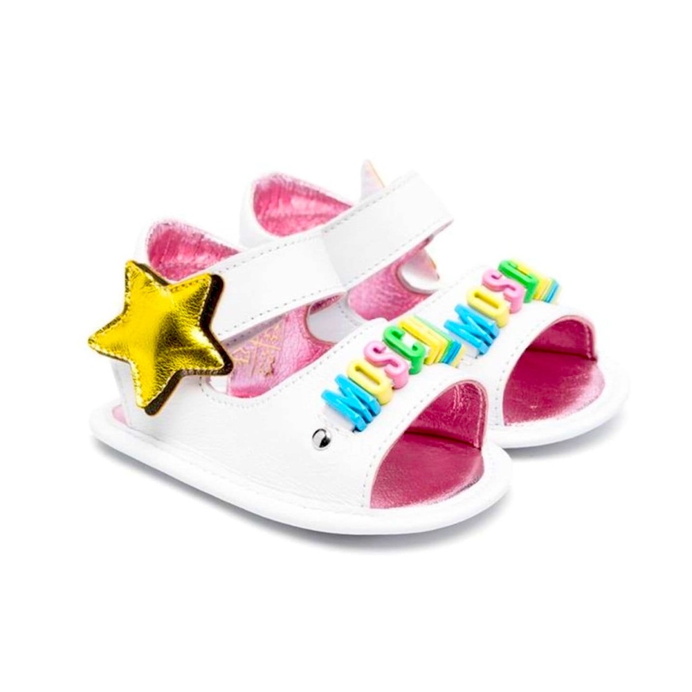 Moschino baby girl sandals size 17